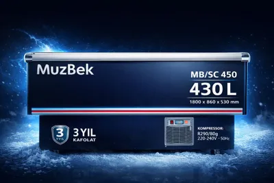 Морозильная камера бренда Muzbek 1