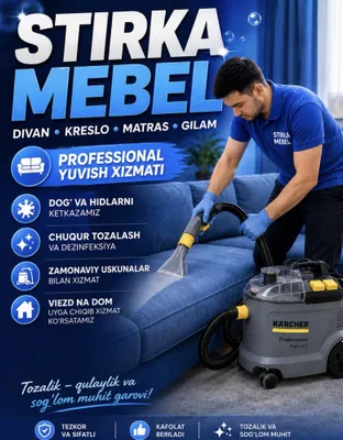 Divan kreslo matras stullarni professional yuvamiz. 1