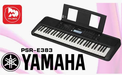Синтезатор Yamaha PSR-E383 61кл проффесиональный 205 инструментов 1