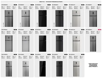 Холодильник Beston BOTTOM MOUNT FREEZERS NO-FROST