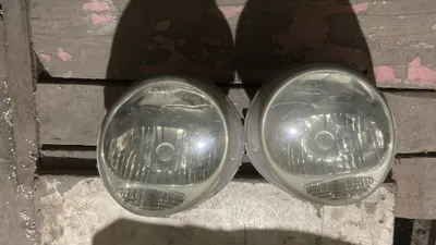Передние фары от Matiz Best, использованы один раз