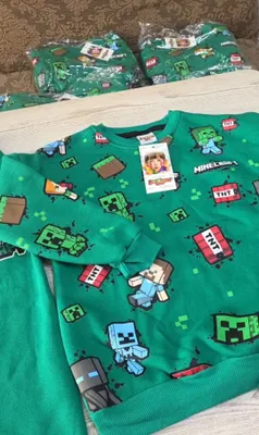 Tukli Minecraft ikki qismli kostyum 1