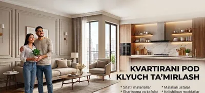 Remont kvartira va ofislar sifat kafolati bilan