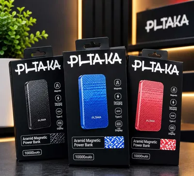 PITAKA Стильный и компактный магнитный Power Bank для смартфонов