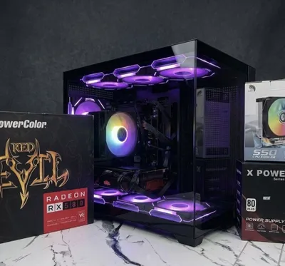 RX 580 512GB NVME XEON 2676V4 16 YADRO 16GB RAM 1
