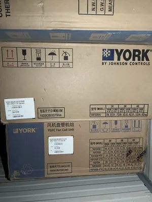 Фанкойл York канальные новые 1