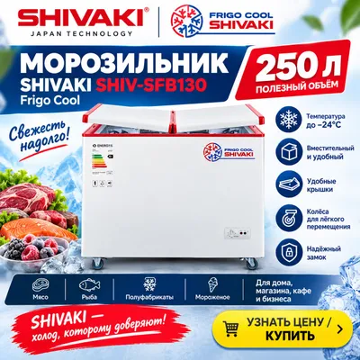 Морозильник SHIVAKI SHIV-SFB130 Frigo Cool 1