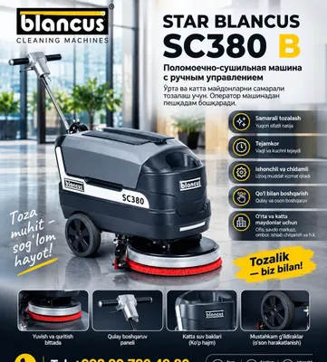 STAR SC380 pol yuvish mashinasi