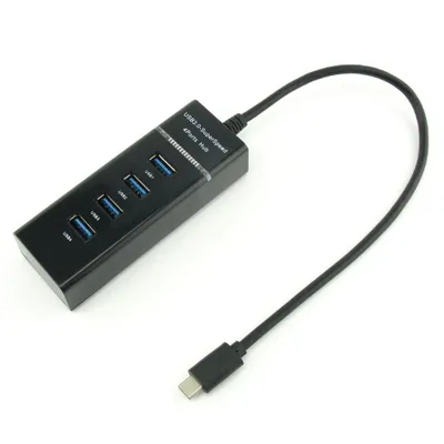 Yetkazib berish! Type-c 3.1, Hub 4 × usb, 3.0