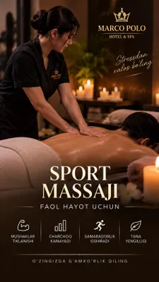 Premium SPA massaj xizmati 24/7 Chilonzor