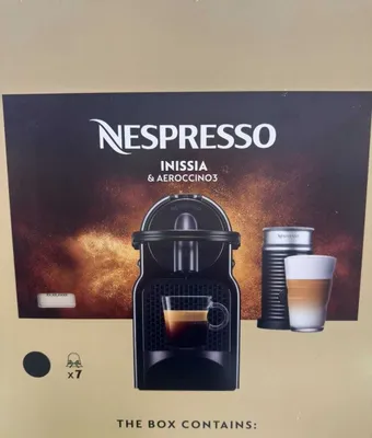 "Aeroccino 3" kapuchinatorli Nespresso "Inissia" kofe mashinasi 1