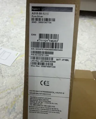 Продам свой Acer Aspire 3 A315 1