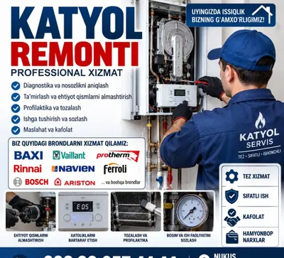 Katyol usta/ Мастер котлов 24/7