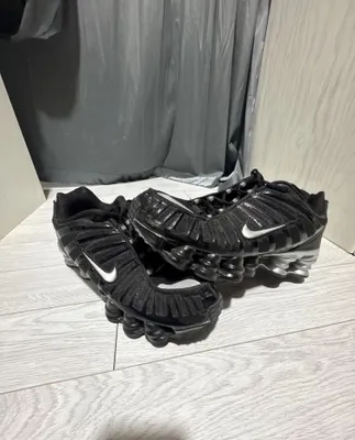 Мужские кроссовки Nike Shox TL SE, чёрные 1