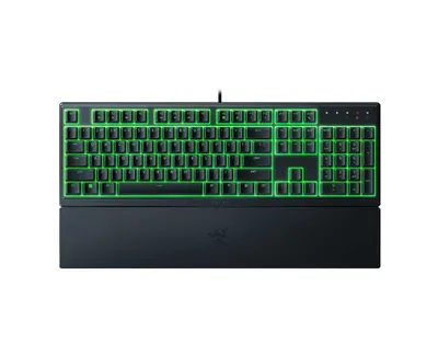 Razer membranali Ornata V3 X klaviaturasi, 104 ta tugma, USB-A, EN/RU, RGB, qora 1