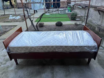 Bir kishilik karavot + matras 1