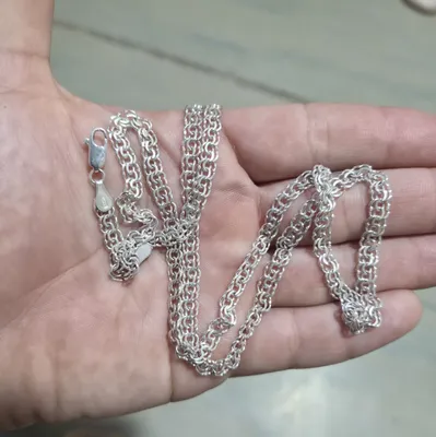 Серебряная цепочка на шею 925 1