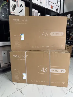TCL SMART TV 43–75" 4K UHD Google TV — Shahar bo‘ylab bepul yetkazib berish 1