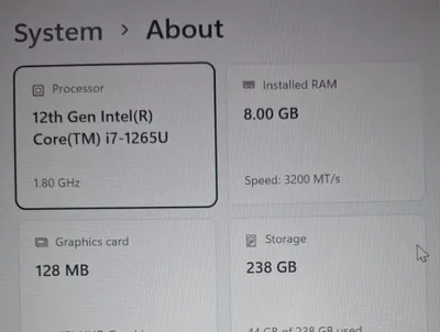 Notebook DELL LATITUDE 5430 I7-1265U Нотебук. 1