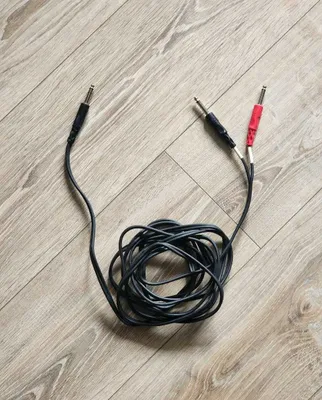 Инсертный джек-аудиокабель Hosa STP-204 TRS — 2x TS, 4 метра 1