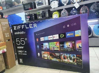 телевизора Ziffler 4k uhd супер скидка со склада доставка бесплатно 1