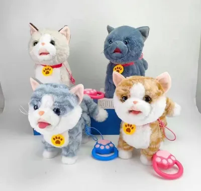Говоряшая звуковой кошка teddy Stich Teddy sklad Teddi 1