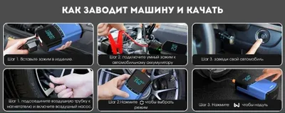Автомобильный беспроводной компрессор от бренда «B 1
