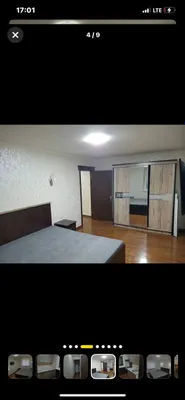 1-комнатная квартира у метро Новза, 350 долларов, для семьи 1