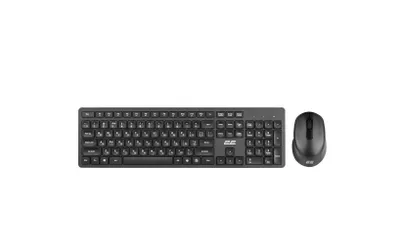 2E MK420 WL Black simsiz klaviatura va sichqoncha to‘plami 1