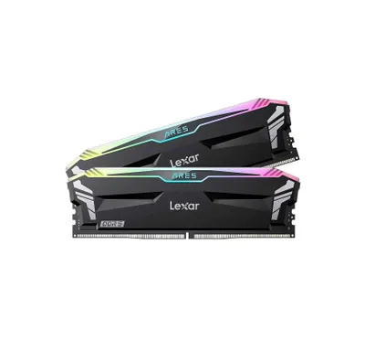 | Dual Kit DDR5 32Gb (16+16) 6400MHz Lexar Ares RGB operativ xotirasi 1