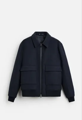 ZARA original zamonaviy erkaklar jun kurtkasi, premium sifat 1