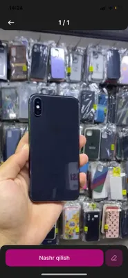 iPhone X, 64 ГБ, чёрный 1