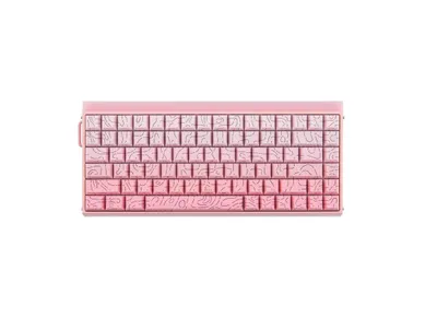 AULA HERO 84 HE Pink magnitli USB-C klaviaturasi 1