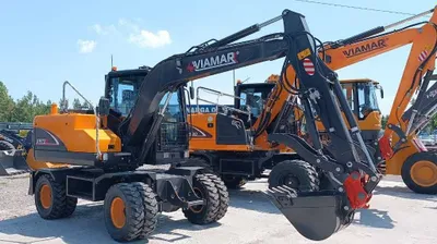 VIAMAR XN-75В g‘ildirakli ekskavatori (Yanmar dvigateli) 1