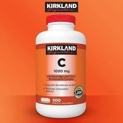 ВИТАМИН С Kirkland Vitamin C 1 000мг 500шт 1