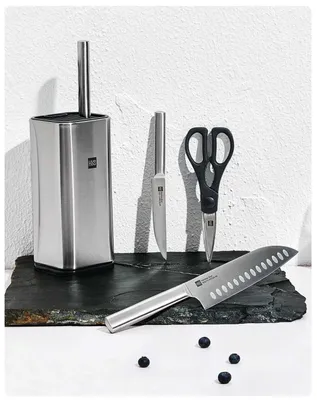 Xiaomi HuoHou Stainless Steel Kitchen Knife Set pichoqlar to‘plami (HU0095) 1