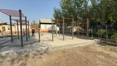 Воркаут турник брус Детские площадки 1
