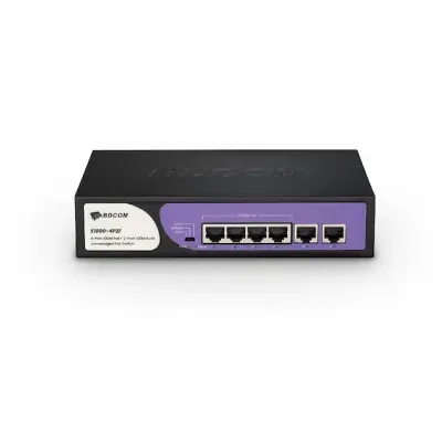 BDCOM S1000-4P2F — 4 portli PoE kommutator