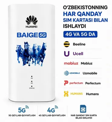 Huawei BAIGE 5G, 4G 1