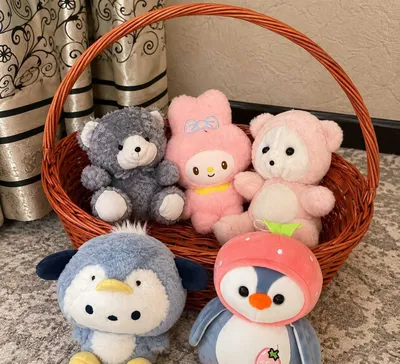 Корзина с игрушками