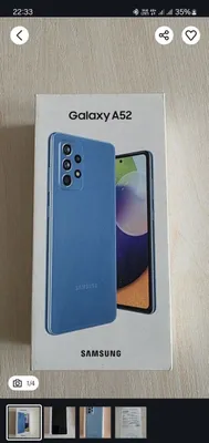 Samsung a52 4/128 ideal holatda