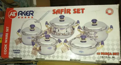 Набор металлических кастрюль-SAFIR SET 1