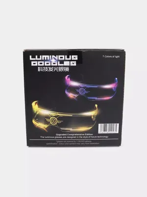 Ko`zoynaklar Led PMMA Futuristik dizayn 7 colors 1