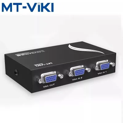 VGA svitch, VGA 2×1 almashtirgich, VGA switch 2-ch 1