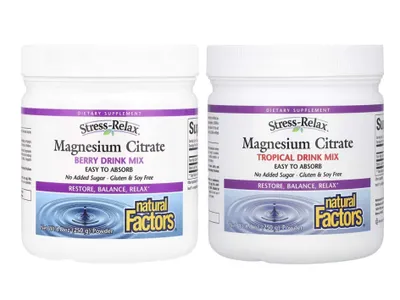Natural Factors Magnesium Citrate — magniy sitrati 1