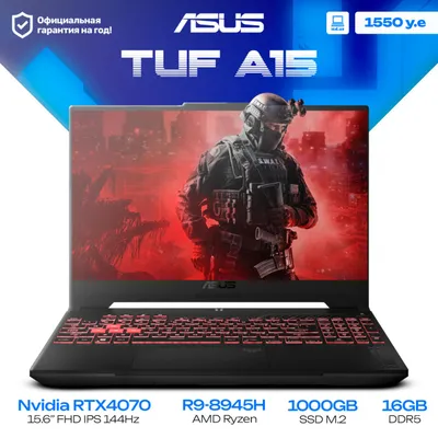 Asus TUF Gaming A15 o‘yin noutbuki