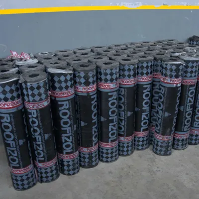 Roofizol — полизол и фольгоизол для кровли, рулон 10 м² 1