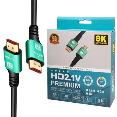 Кабель HDMI 8K 60 Гц, 4K 120 Гц 1