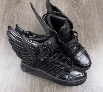 Jeremy Scott wings 2.0 Black Patent