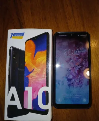 Телефон Samsung A10